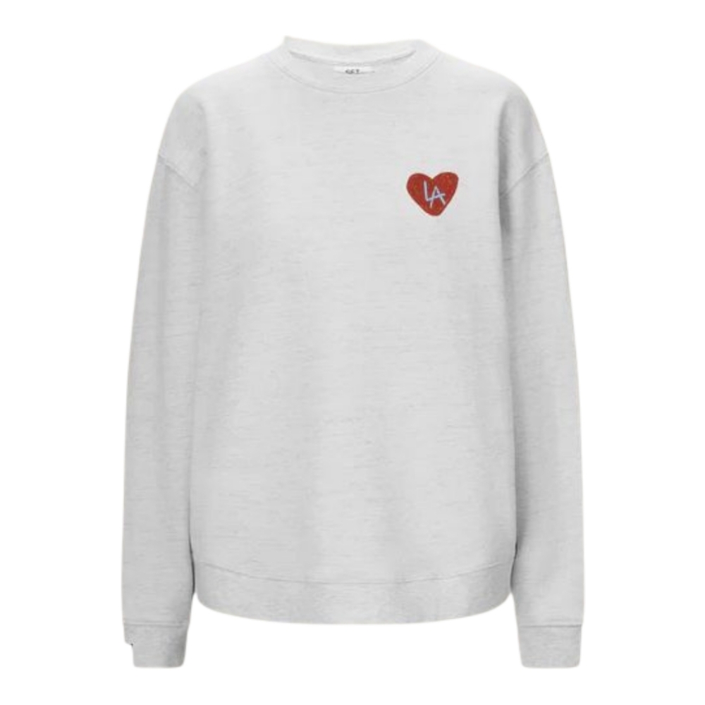 Set Active Sweatshirt Designed for LAFD Foundation Size XS Oversized Gray - Picture 2 of 9